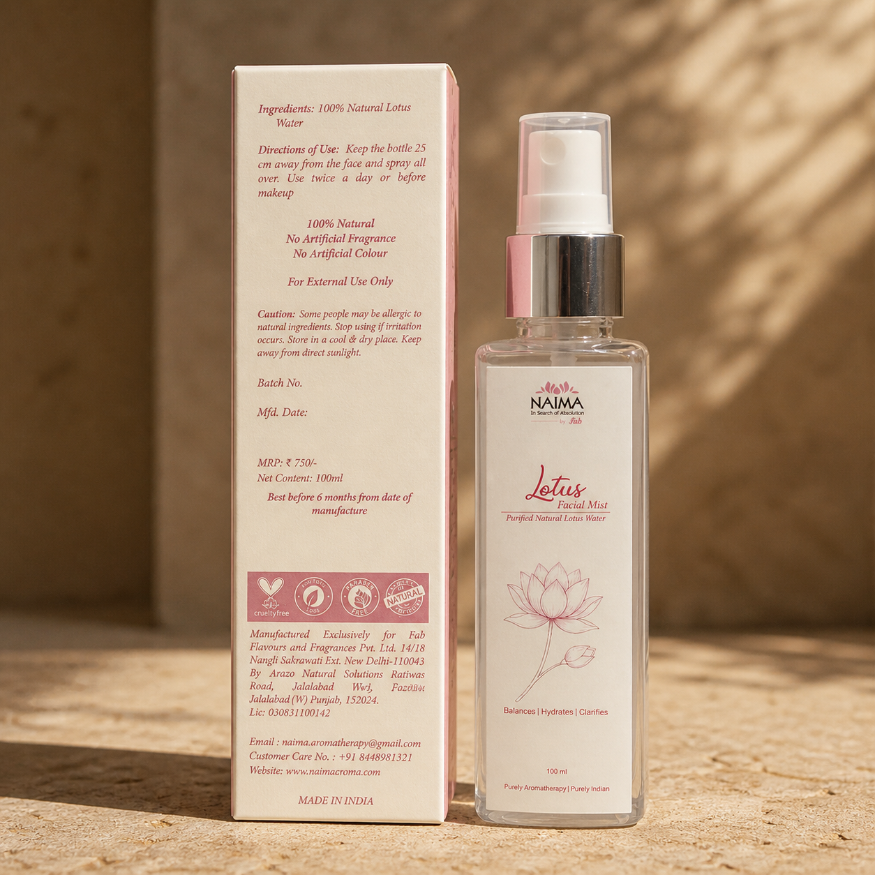 Lotus Facial Mist