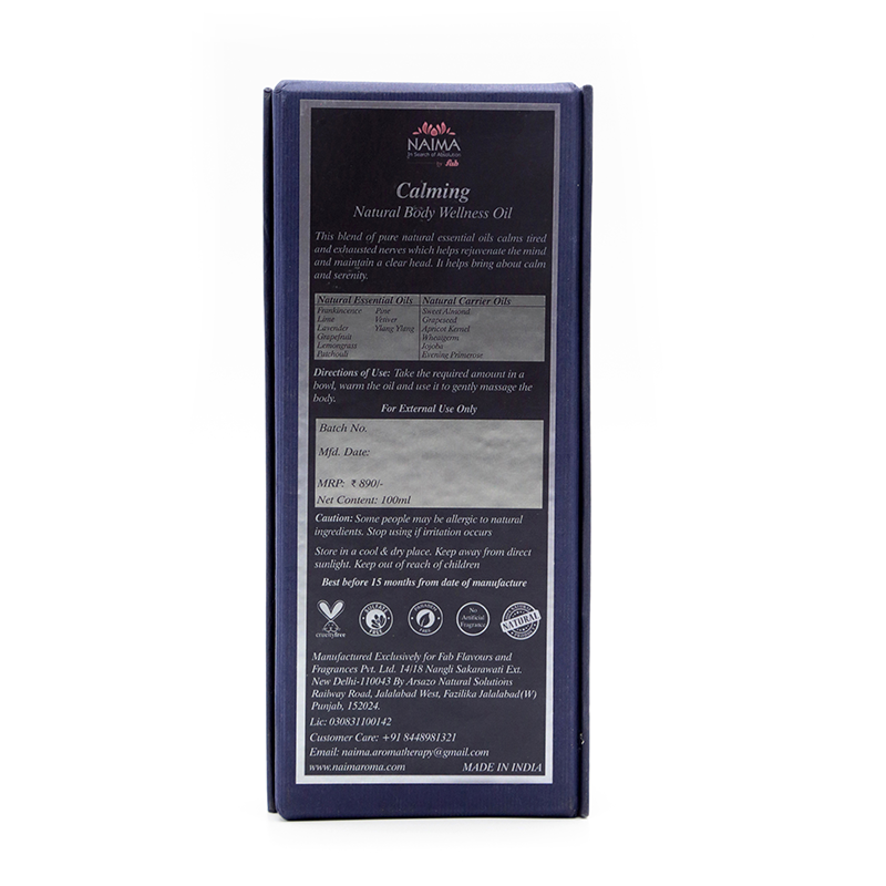 Calming Body Wellness Oil