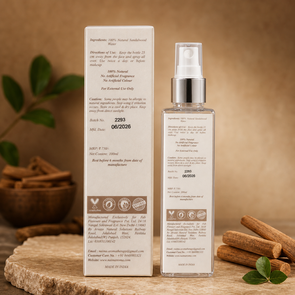 Sandalwood Facial Mist