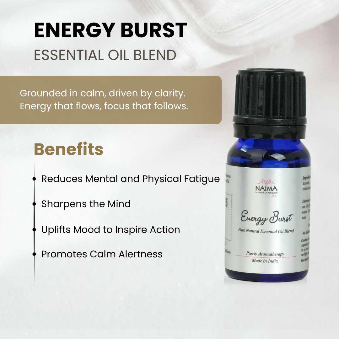 Energy Burst Essential Oil Blends