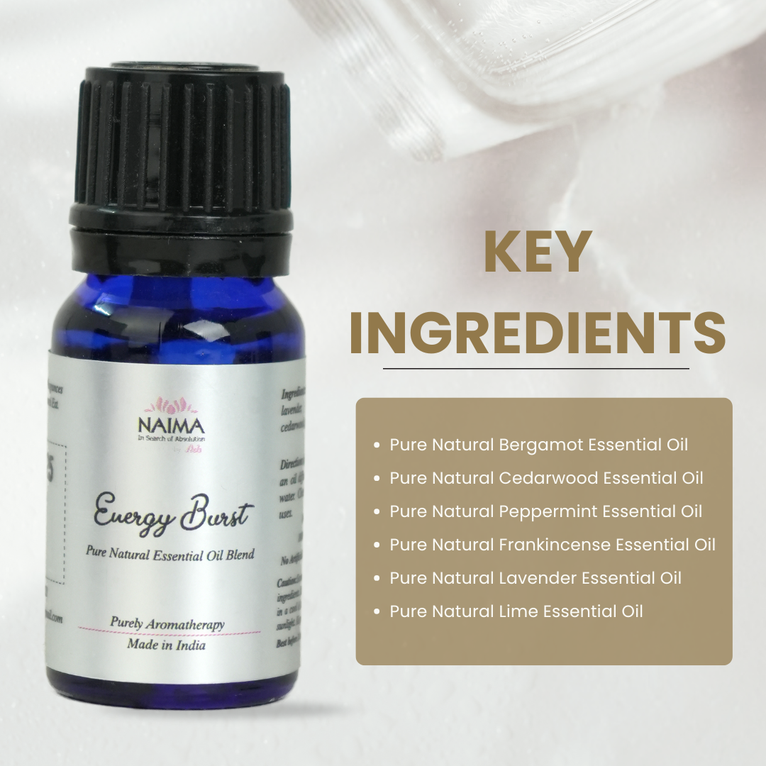Energy Burst Essential Oil Blends