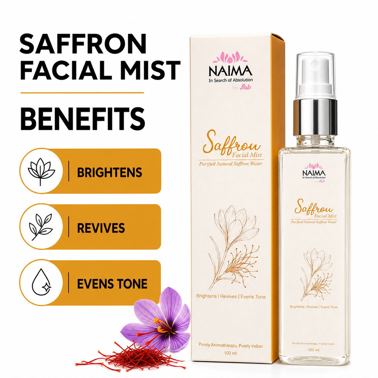 Saffron Facial Mist
